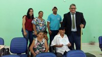 Câmara de Vereadores entrega Moção de Aplauso ao senhor Francisco de Souza Lima